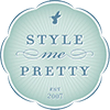 Featured on style me pretty