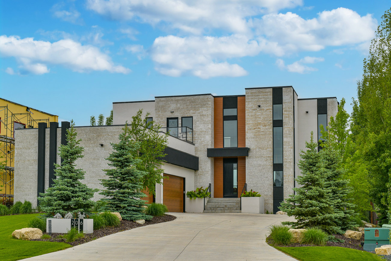 beautiful limestone home