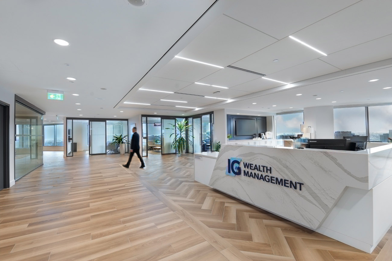 Product lighting display at eg penner stienbach