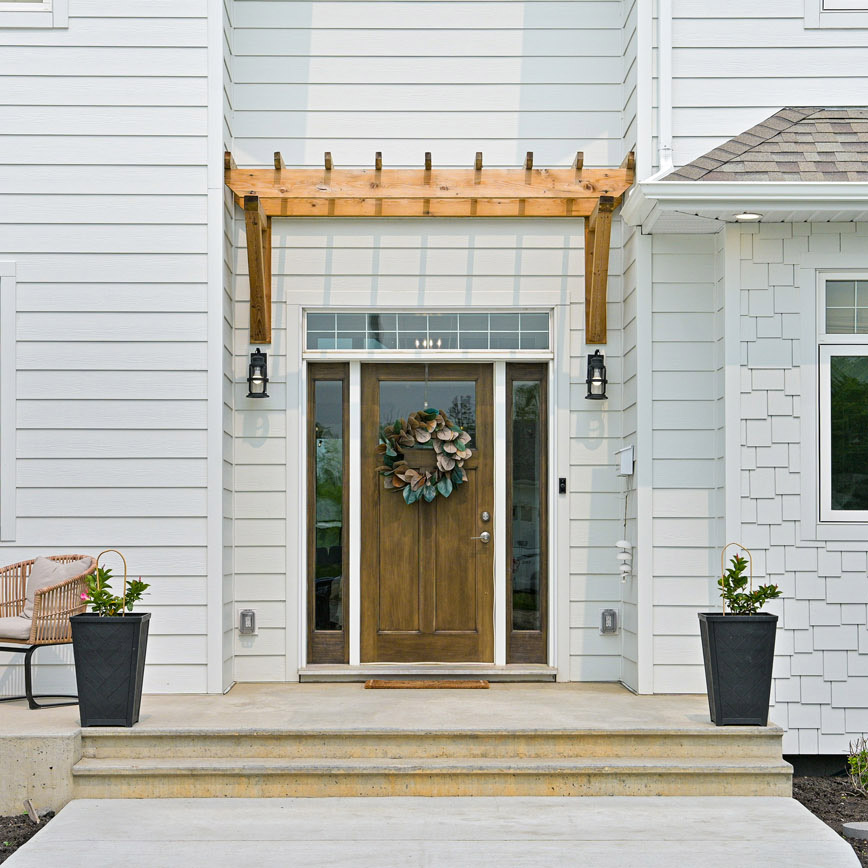 luxury designer entryway