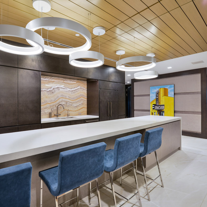 Medical clinic lobby