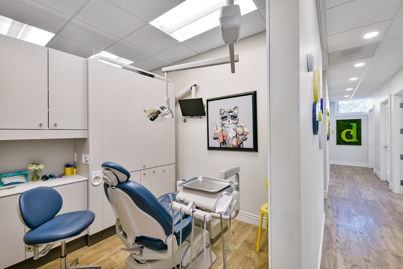Corydon Dental Center Dentist Office image of chair and hallway